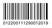 Bar code